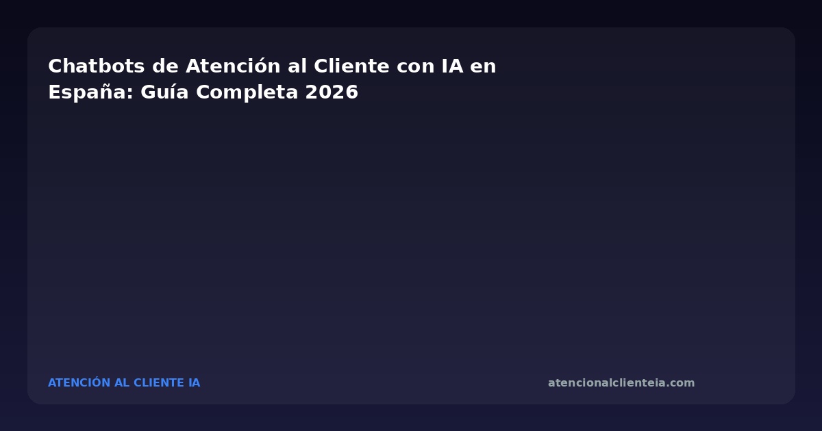 feat chatbots atencion cl — atención al cliente IA 2026