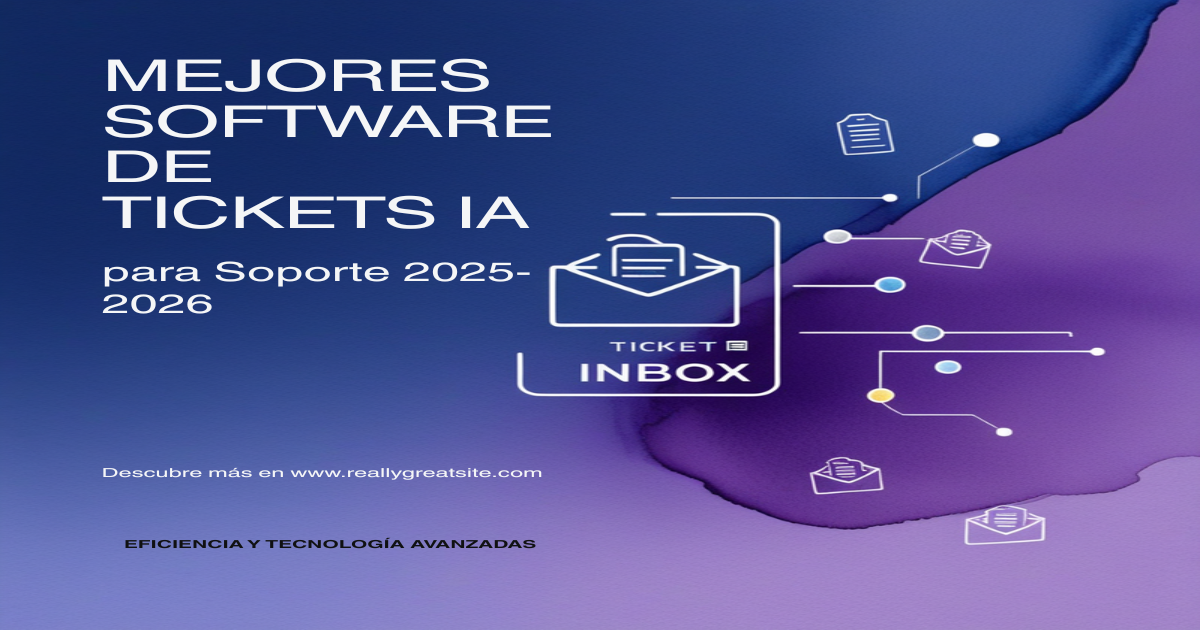 Mejores software de tickets IA para soporte al cliente 2025-2026
